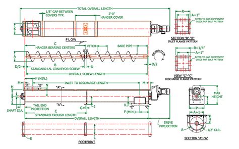 is standard for screw conveyor|screw conveyor manual pdf.